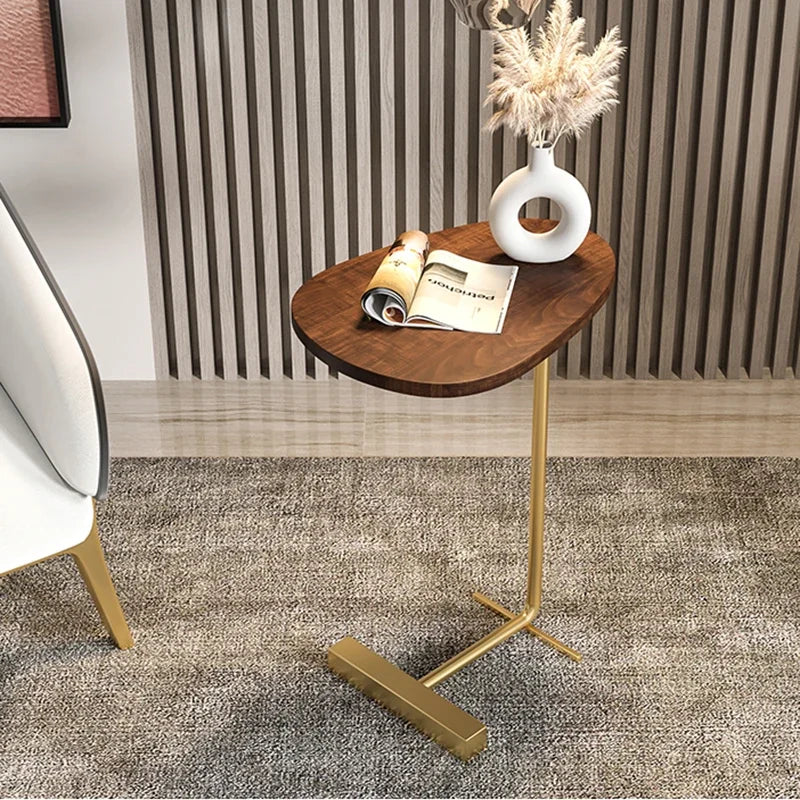 Side table living room furniture Light luxury table simple wooden tables small apartment coffee desk