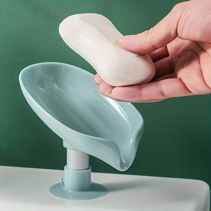 Soap Box Drain Soap Holder Bathroom Accessories Suction Cup Soap Dish Tray Soap Dish For Bathroom Soap